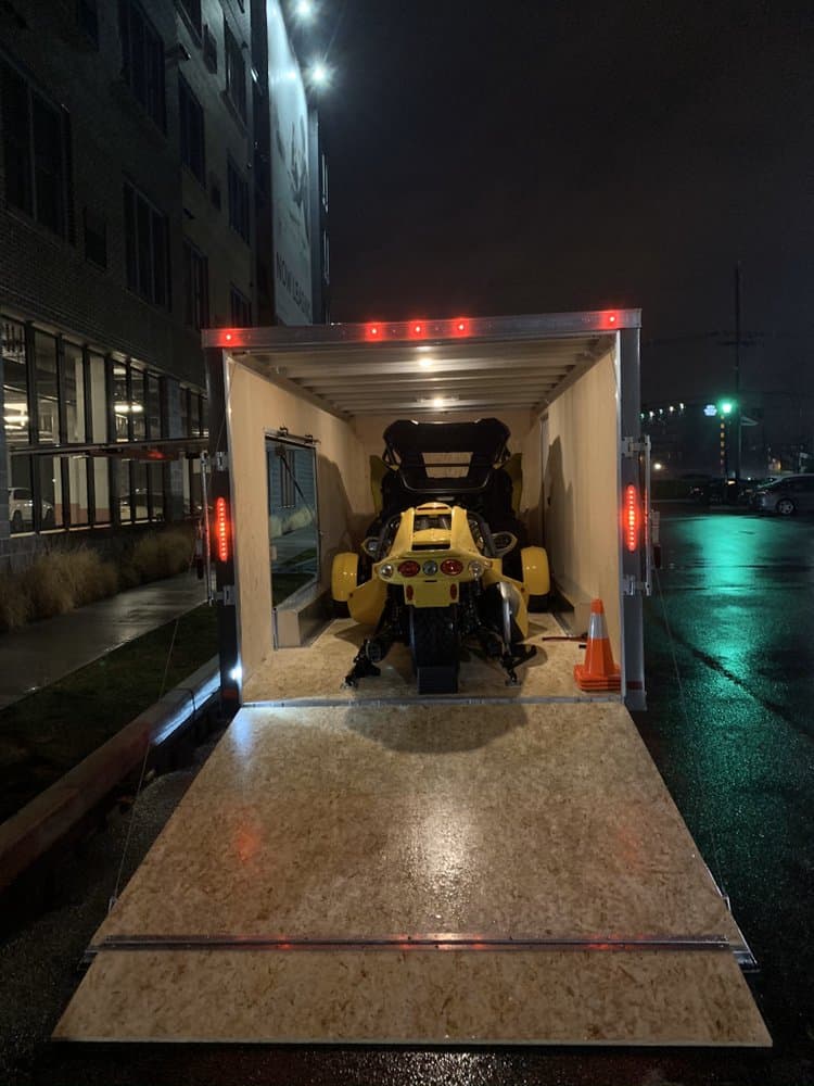 Motorcycle Towing motorcycle transport service
