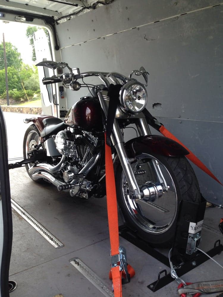 Storage Coordination motorcycle transport service