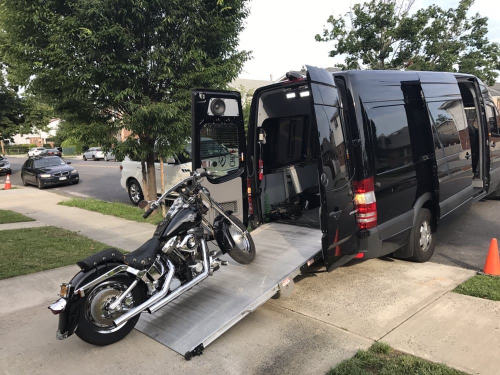 Toolboxing & Recovery Support motorcycle transport service